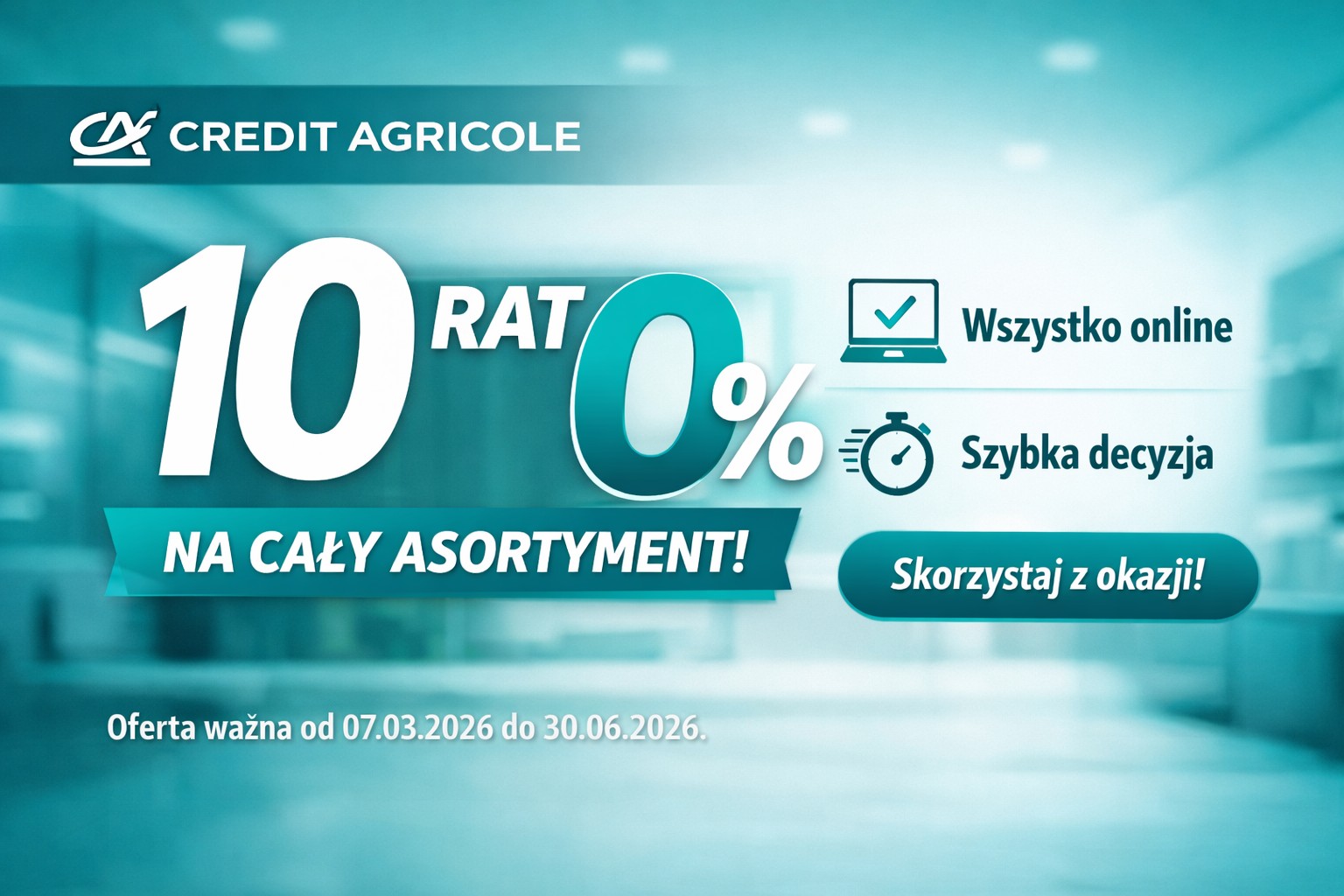 CA Raty 0%